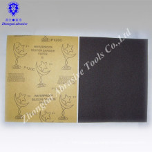 high quality and good price 23*28cm waterproof abrasive sand paper